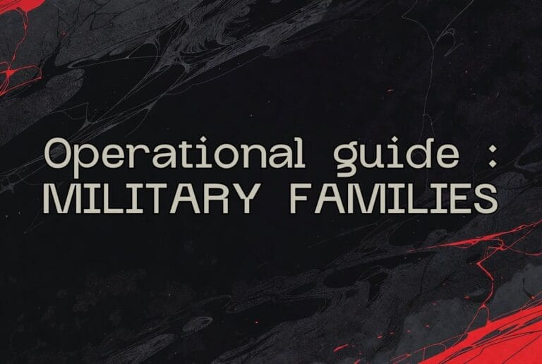 Digital security for military families. The complete operational guide.